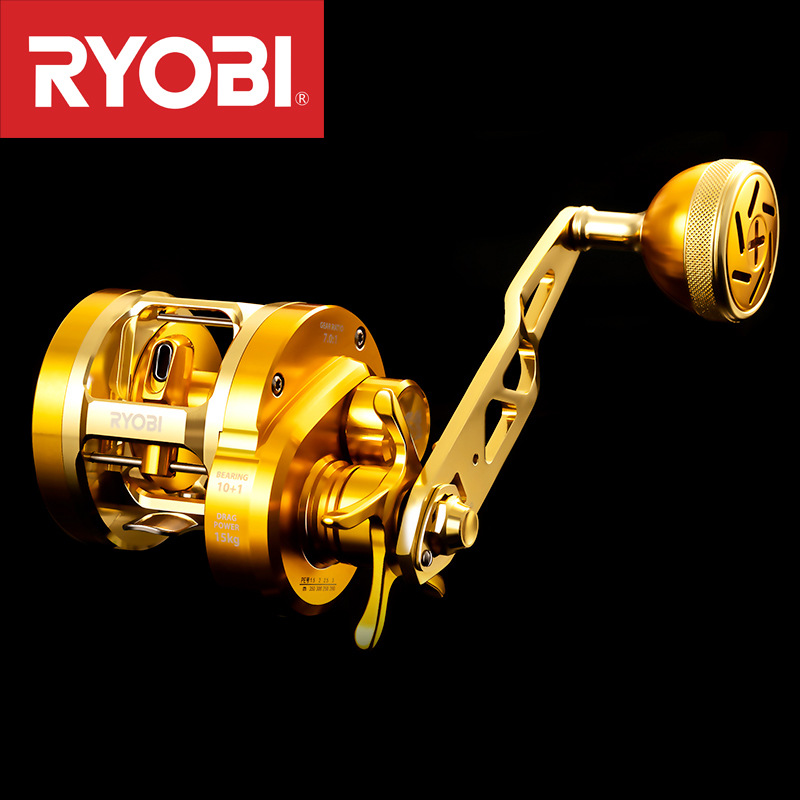 Ice Fishing Reel - ЯпонияRYOBI Ryobi VARIUS Valius Gold Iron
