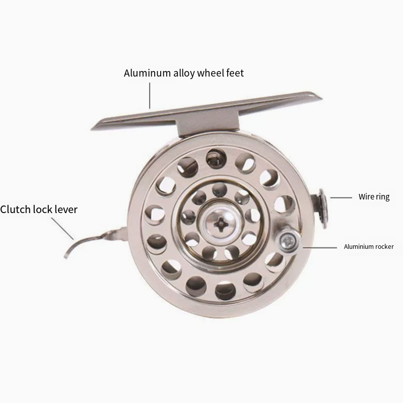 Рыболовная катушка из алюминие – обзор и цена Ice Fishing Reel
