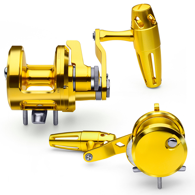Катушка KJG400 цельнометалличе – обзор и цена Ice Fishing Reel